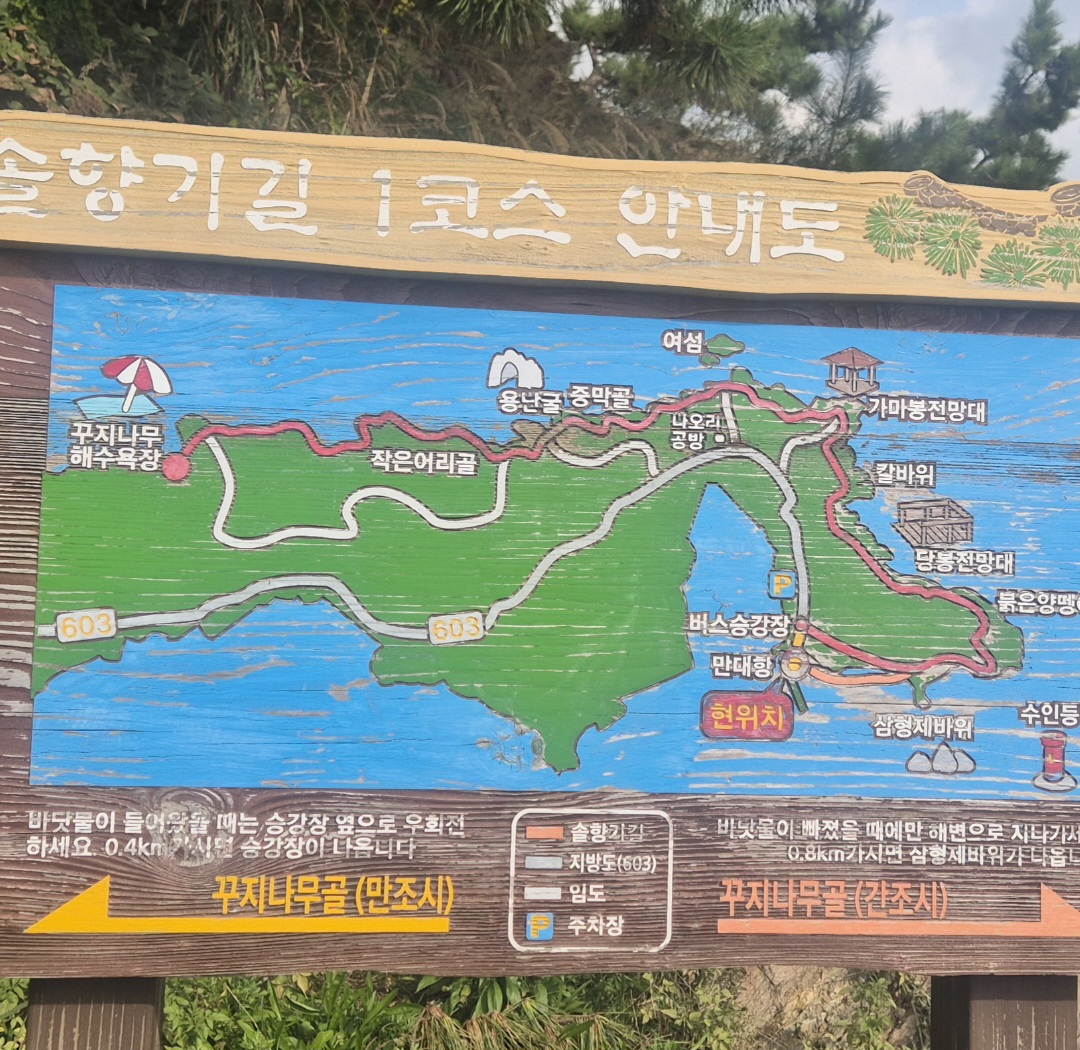 불당산악회 태안 솔향기 둘레길